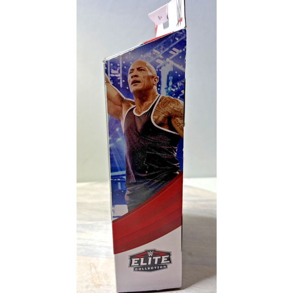 WWE Elite Collection The Rock Action Figure Series 81 Mattel NIB - Picture 6 of 8